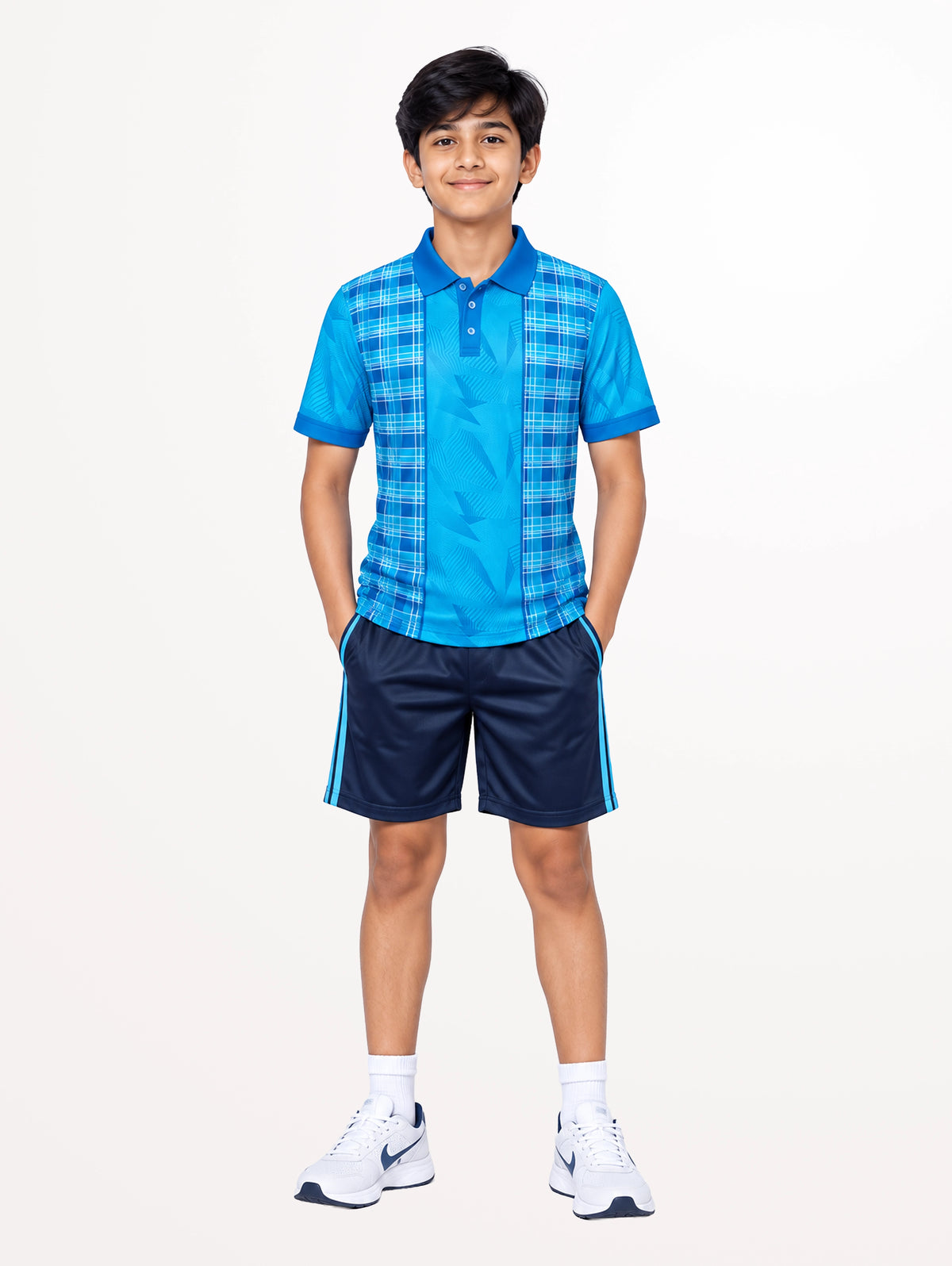 SJCM Shorts Navy Blue-2
