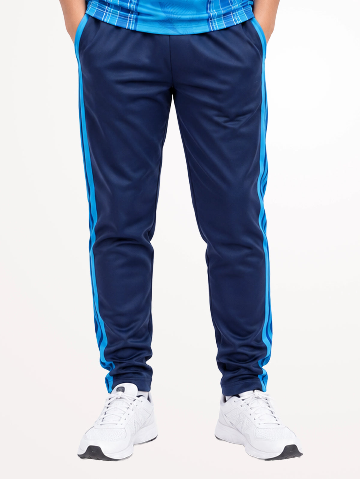 SJCM Track Pants Navy Blue-1