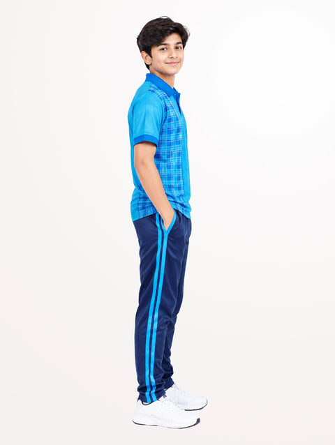 SJCM Track Pants Navy Blue-3
