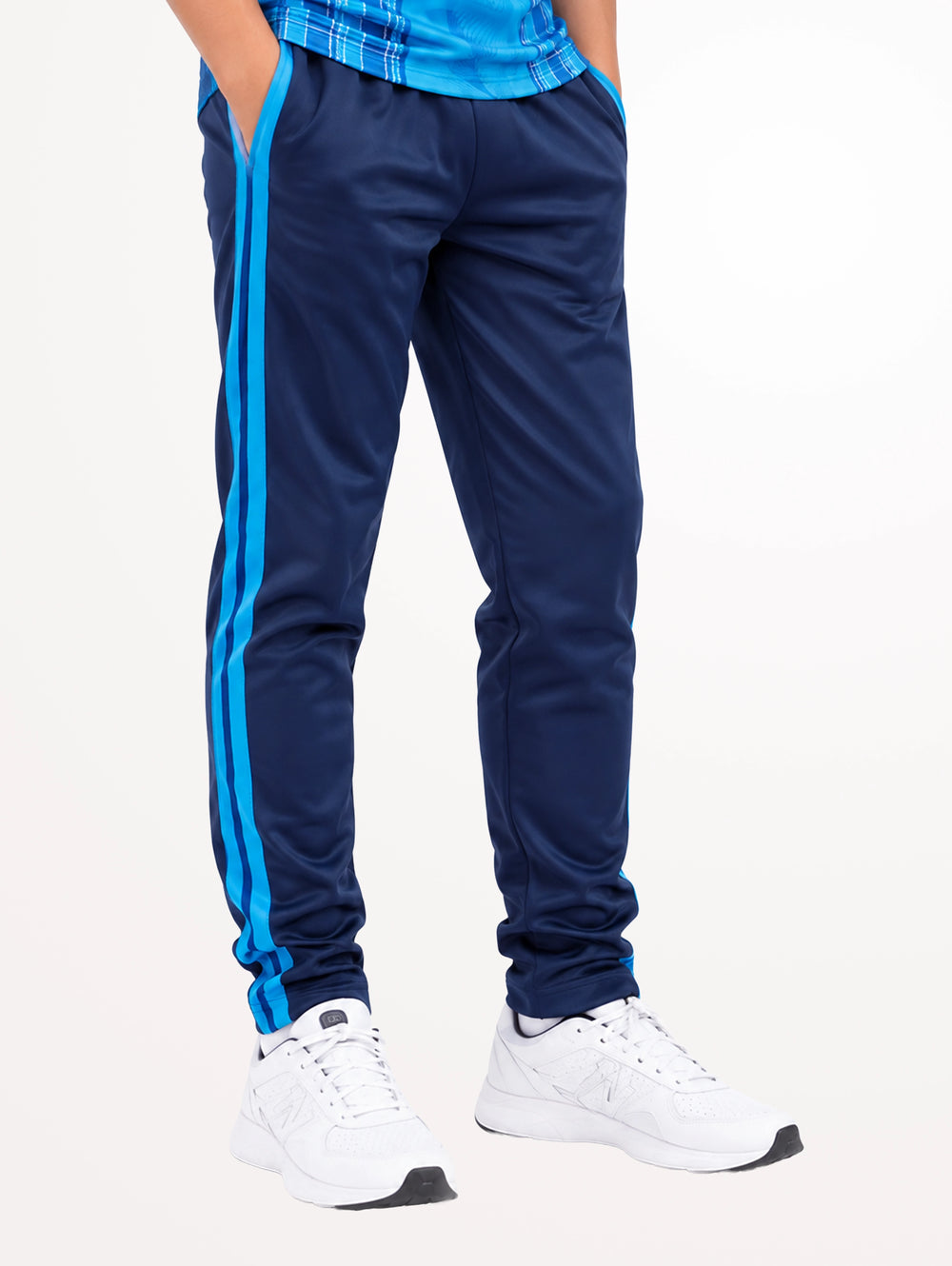 SJCM Track Pants Navy Blue-4