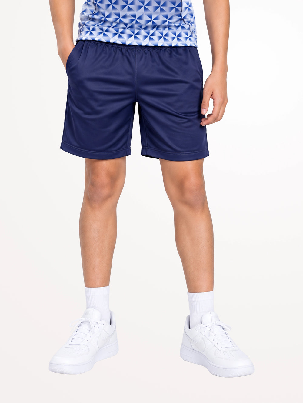 SKHV Shorts Navy Blue-1