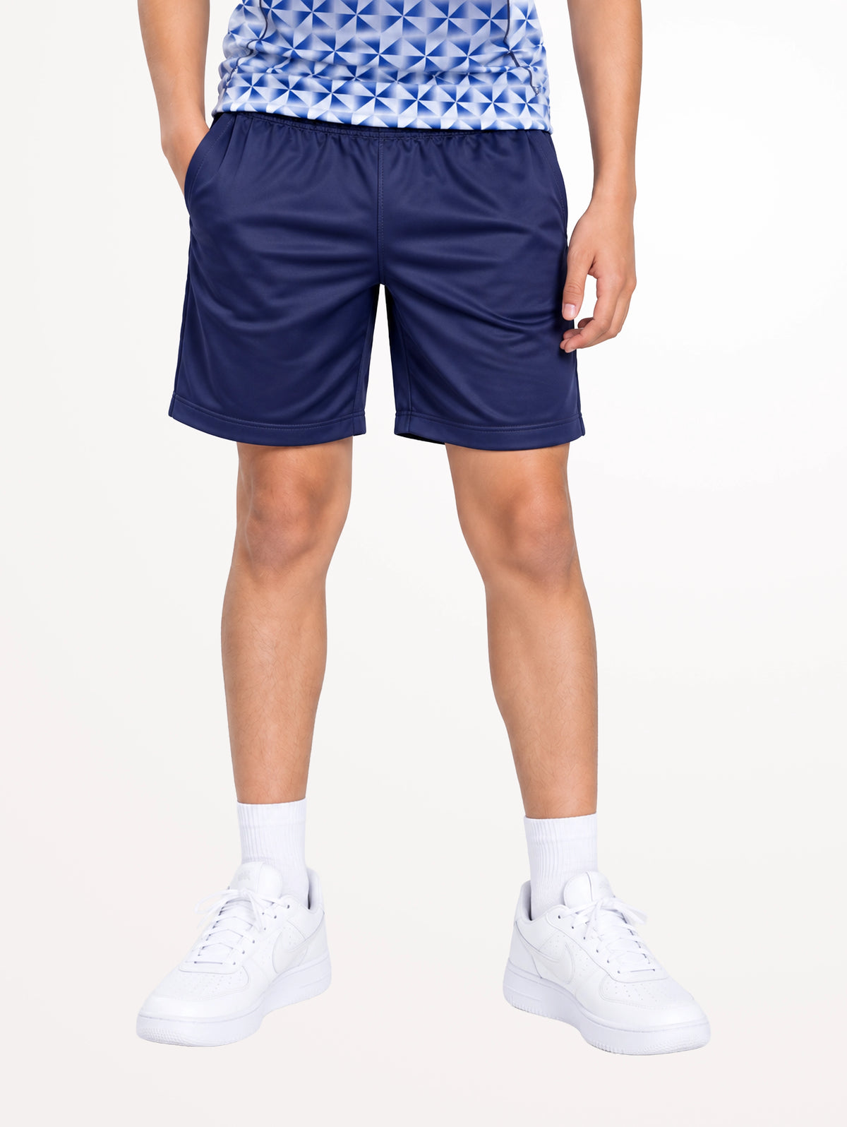 SKHV Shorts Navy Blue-1